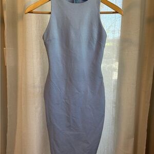 Fashion Nova Light Blue Midi Dress
